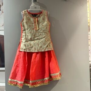 18-24 months lengha. Never worn